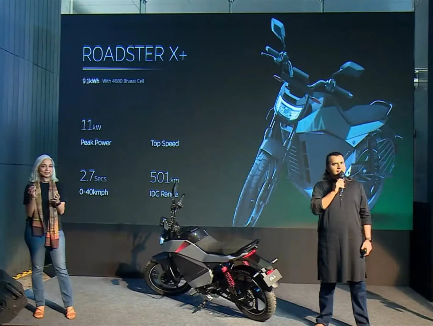 ola roadster Xplus