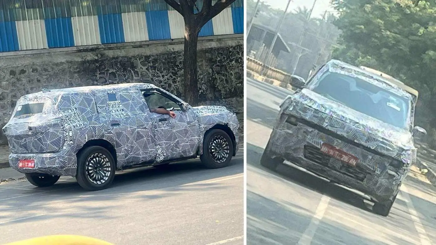 Tata Sierra EV Spy Shots