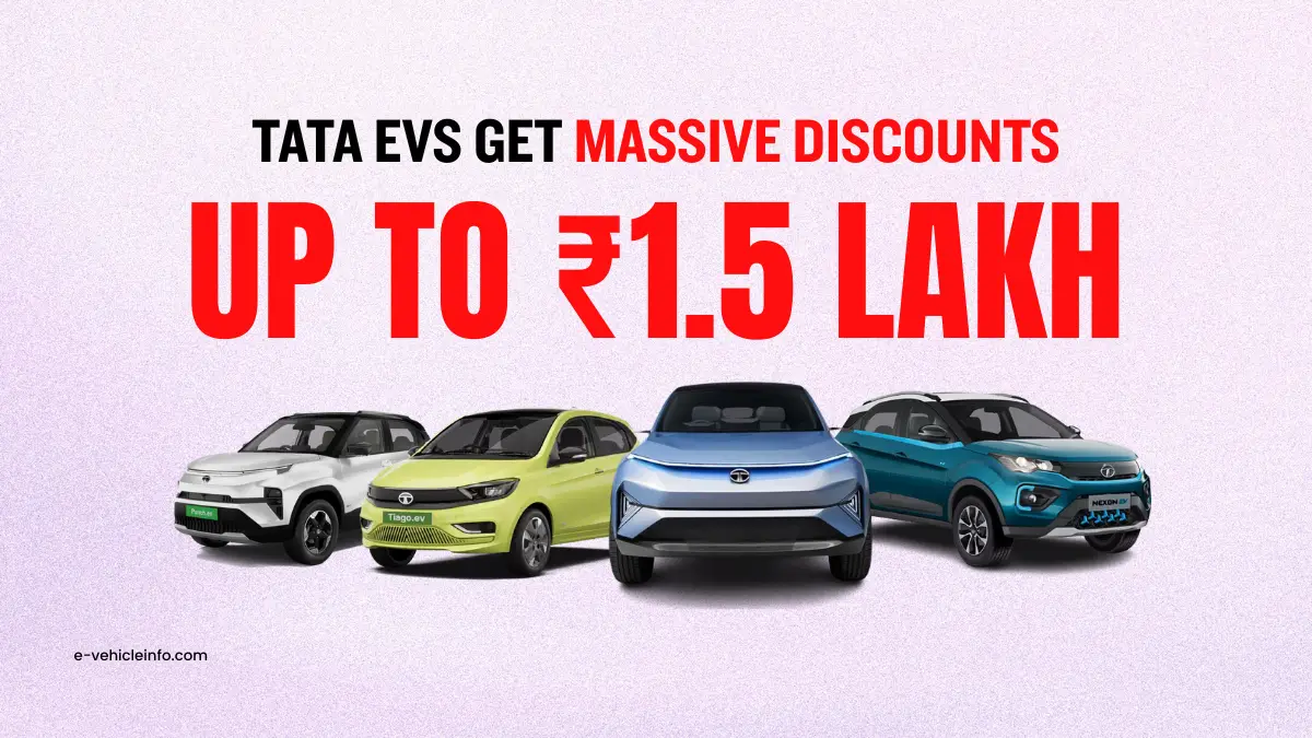 Best Tata EV Deals April 2025: Up To ₹1.5 Lakh Off on CURVV, Nexon, and Punch EV