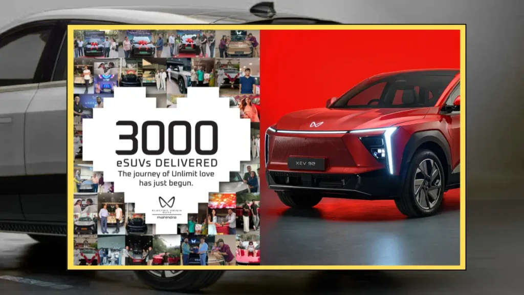 Mahindra Delivers 3000 units of BE 6 and XEV 9e Electric SUVs