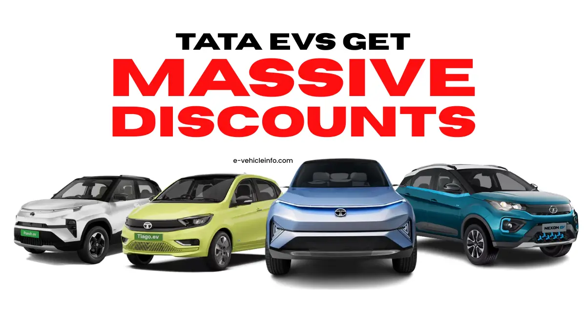 Tata EVs Get Massive Discounts