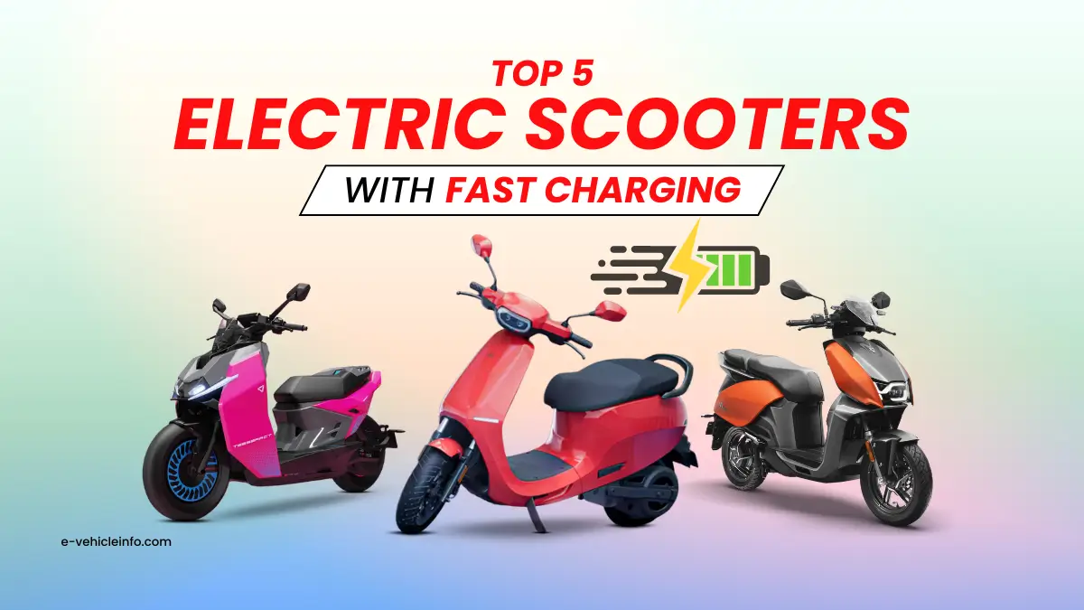 electric scooters with fast charging