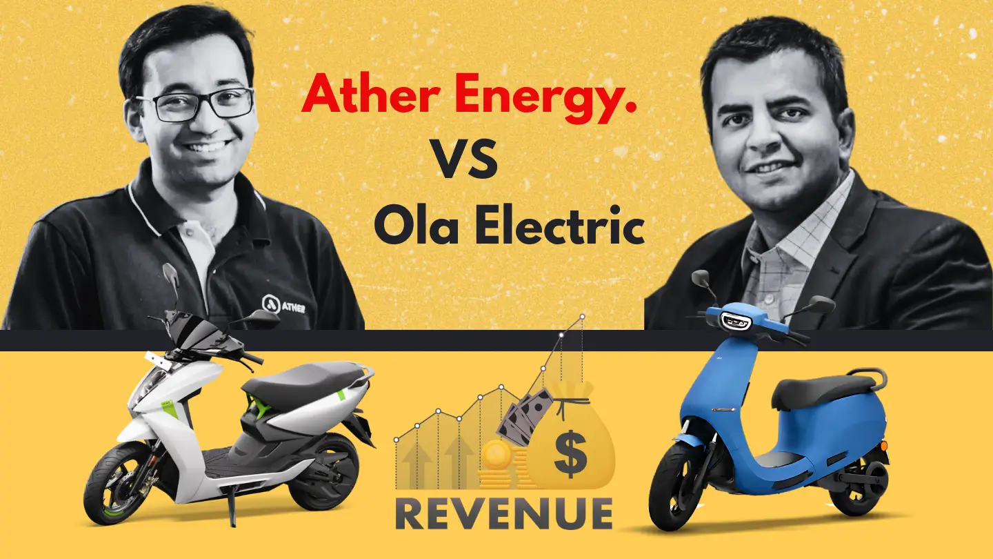 Ather Energy Revenue Beats Ola Electric by Rs 65 Cr Despite Selling Fewer Vehicles