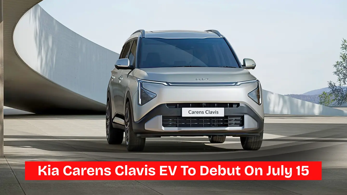 India's First 7-Seater Electric MPV? Kia Carens Clavis EV Debuts July 15