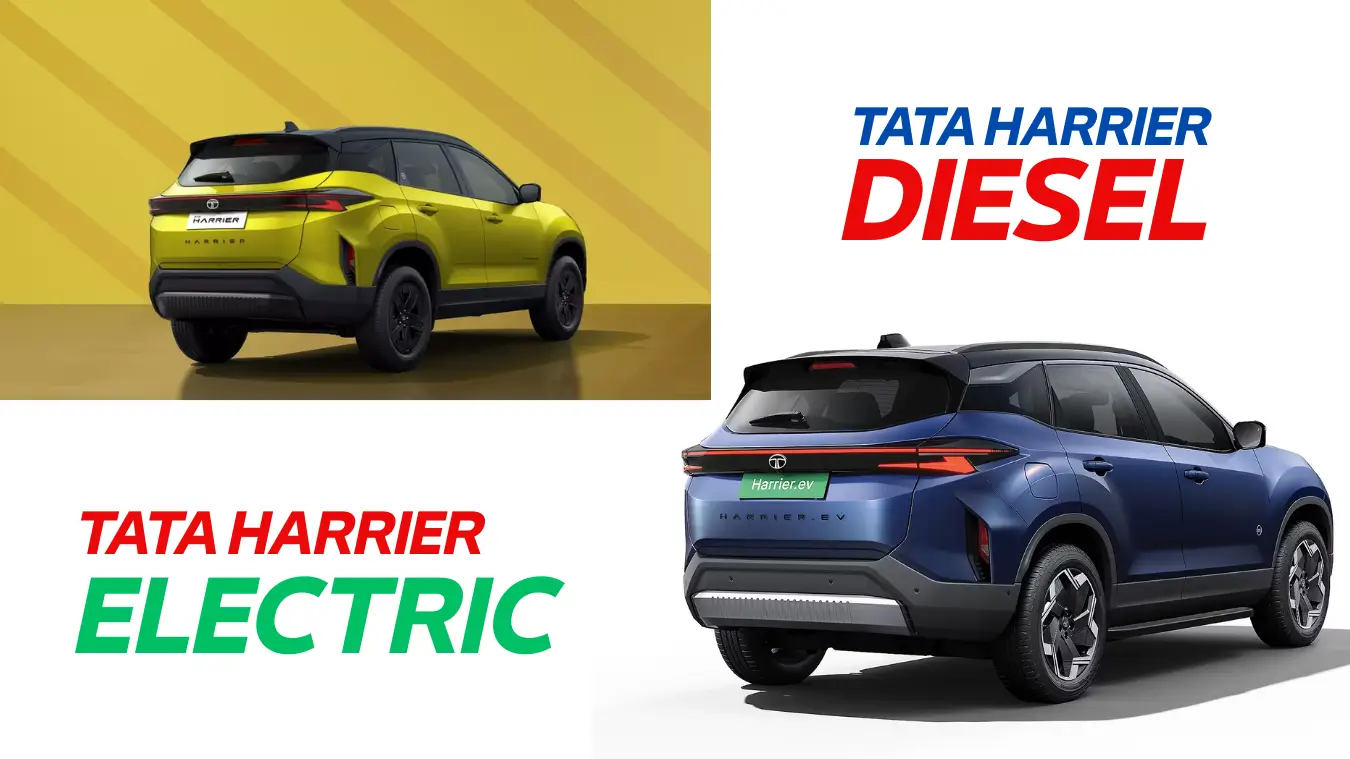 Tata Harrier EV vs Tata Harrier Diesel: Which One Should You Buy? 5 Design & Exterior
