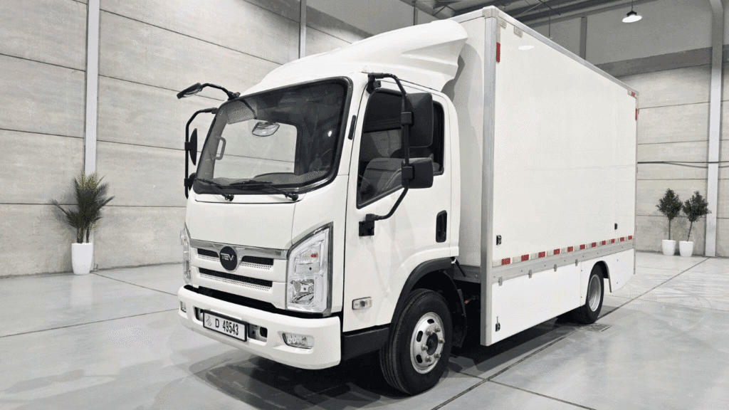 Triton EV Launches First UAE Approved Electric Truck (1)
