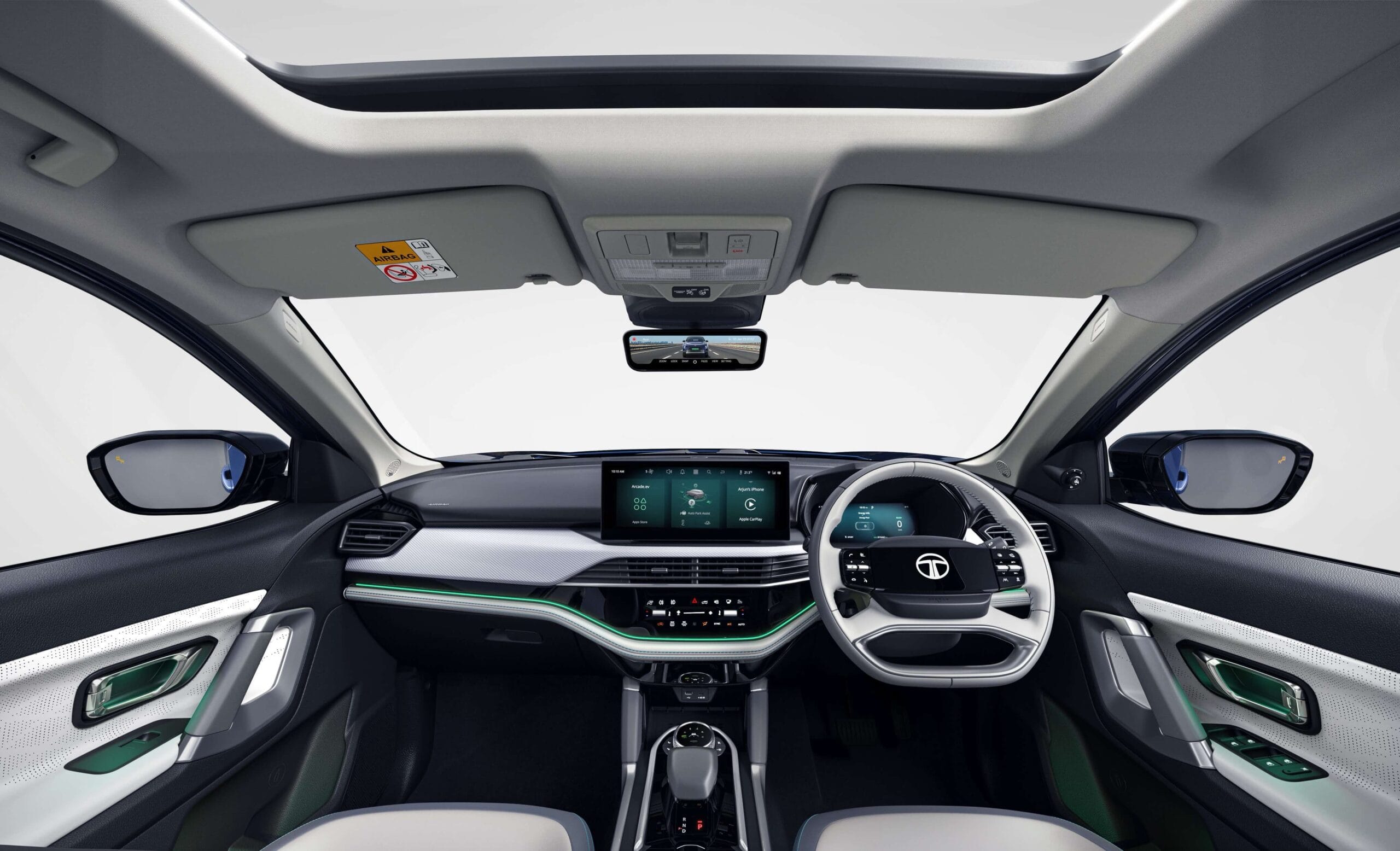 tata harrier ev new design interior 1 scaled Tata Harrier EV Price, Features, Bookings and Delivery Date https://e-vehicleinfo.com/only-bs6-cng-and-commercial-ev-allowed-delhi/
