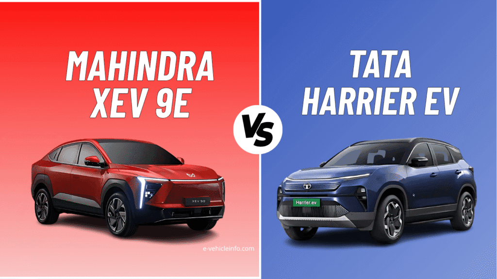 tata harrier ev vs mahindra xev 9e