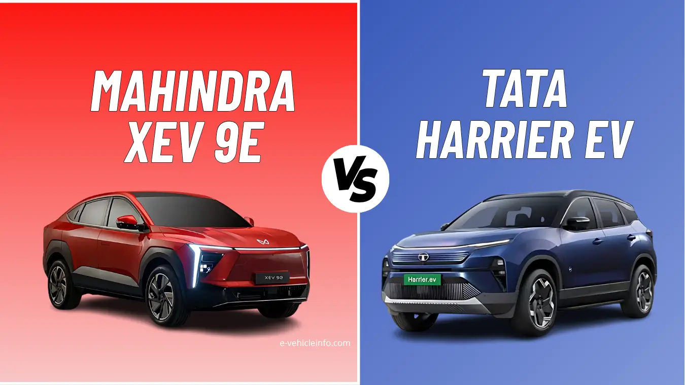 tata harrier ev vs mahindra xev 9e