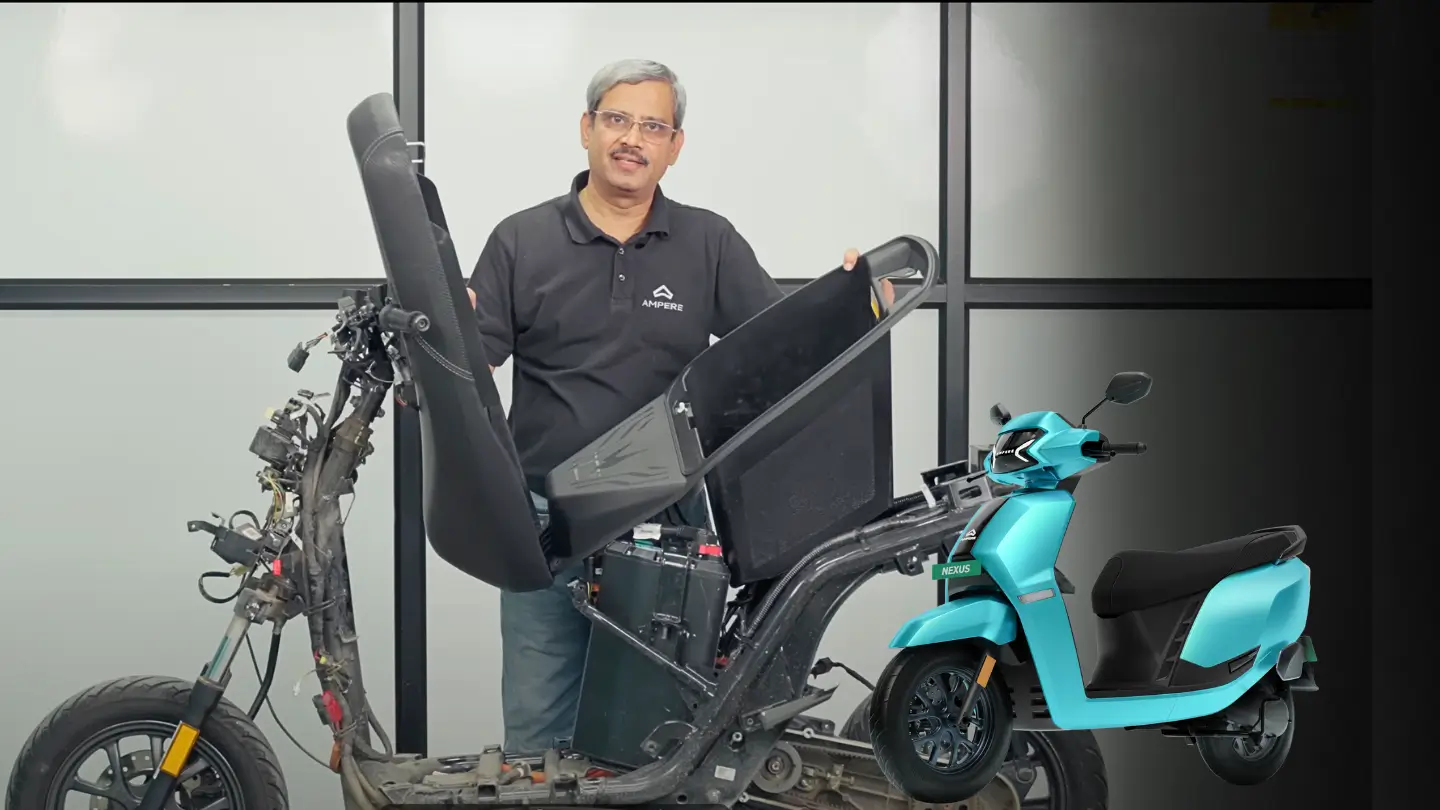 Ampere Opens R&D Doors with First-Ever E-Scooter Teardown in India