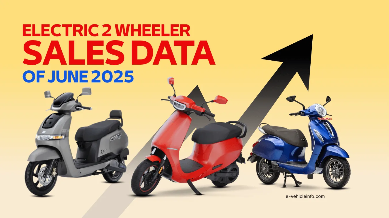 Electric Two-wheeler Sales Data in June 2025 