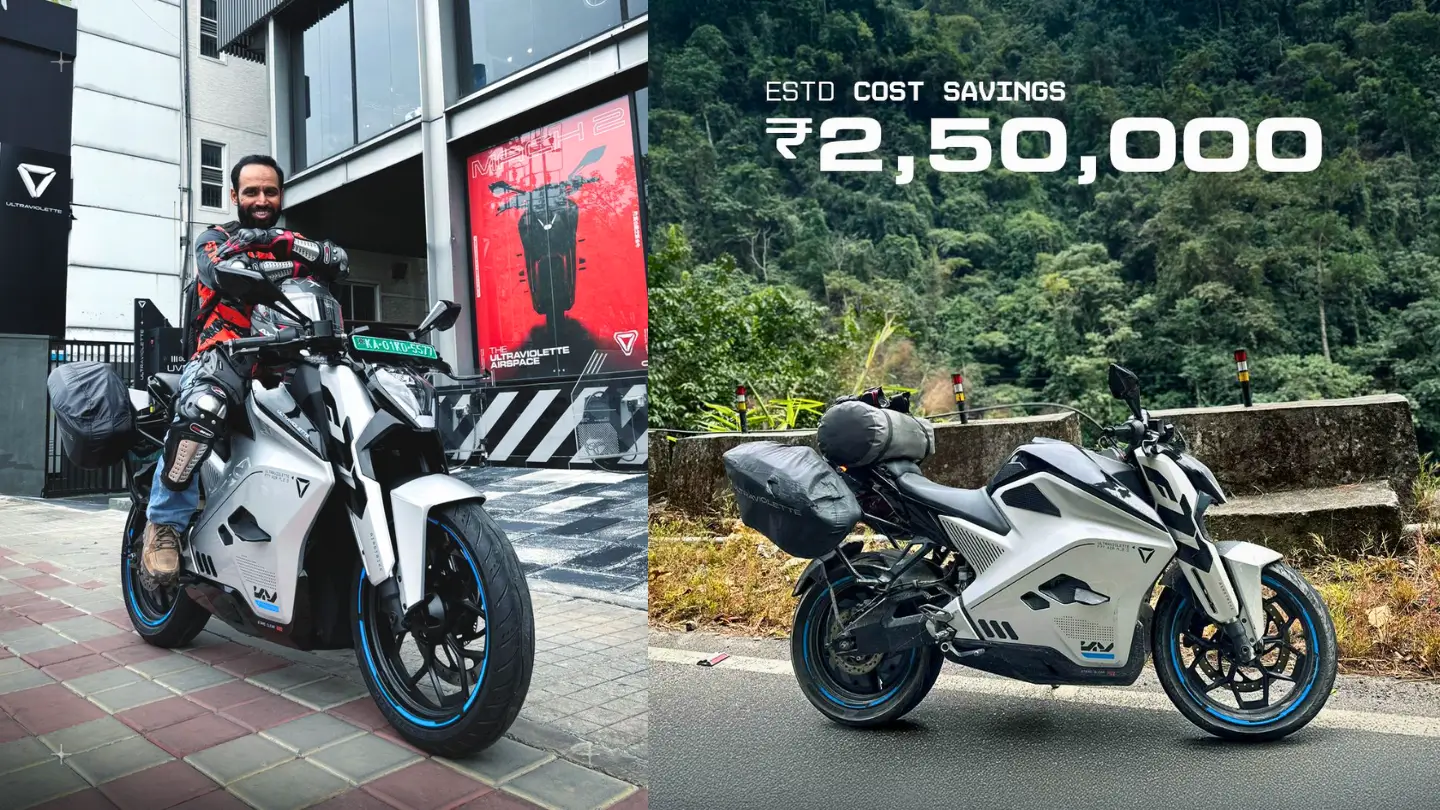 From Bangalore to Bhutan: Ultraviolette F77 Owner Rides 77,777 km in One Year 7 From Bangalore to Bhutan F77 Owner Rides 77,777 km in One Year (1)