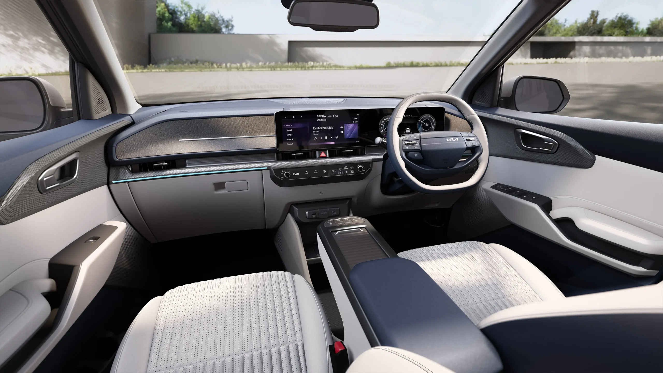 Kia Carens Clavis EV Interior