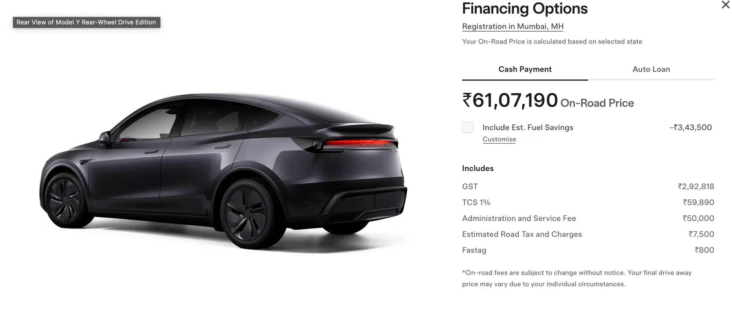 Tesla Model Y Tax