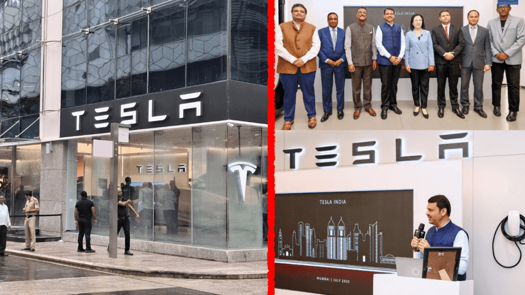 Tesla Officially Enters India with First Showroom in Mumbai