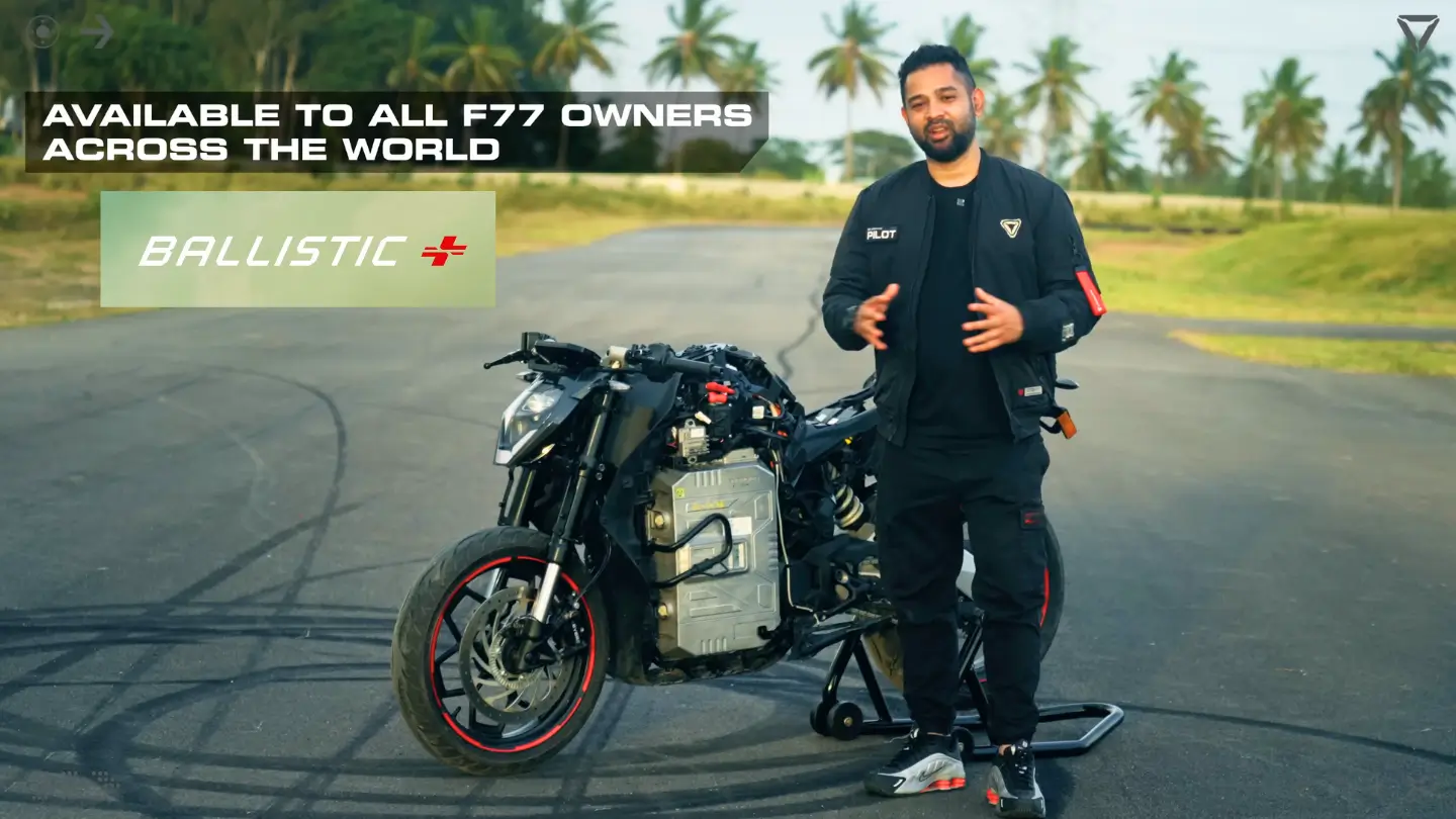 Ultraviolette Unveils F77 Ballistic Plus