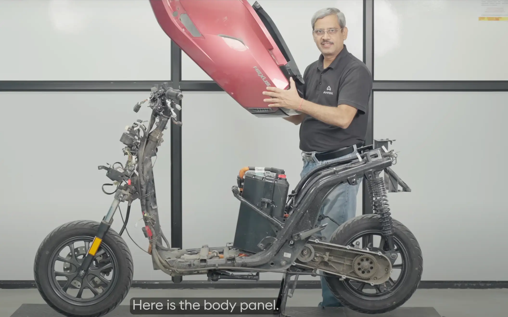 inside ampere scooter Ampere Opens R&D Doors with First-Ever E-Scooter Teardown in India https://e-vehicleinfo.com/ampere-opens-rd-doors-with-first-ever-ev-scooter/