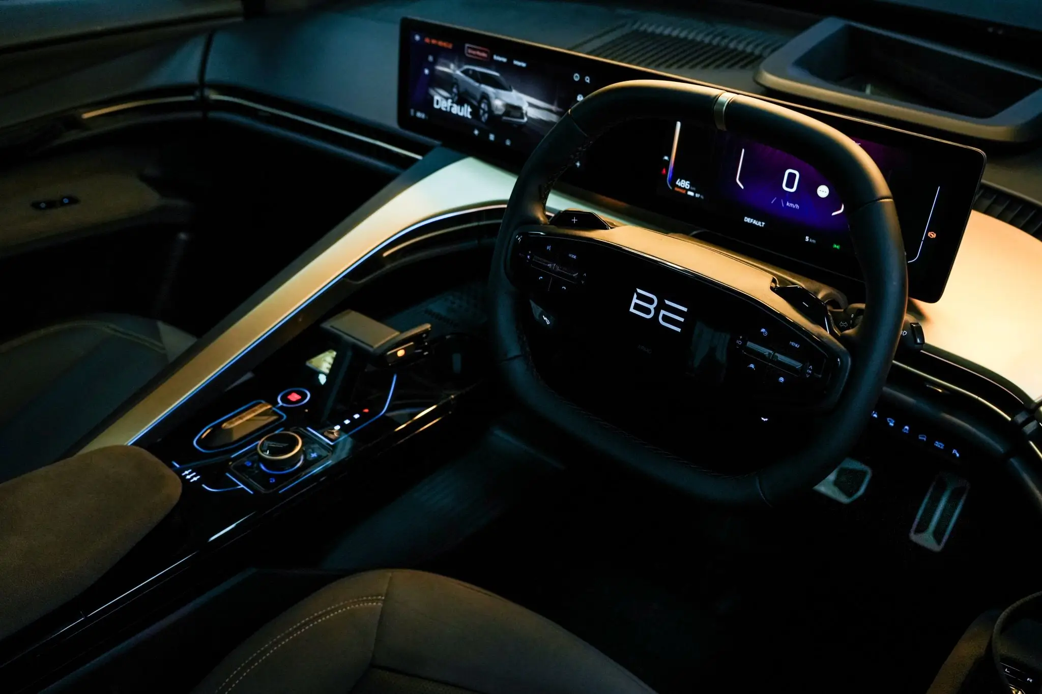 Mahindra BE 6 Batman Themed Interior