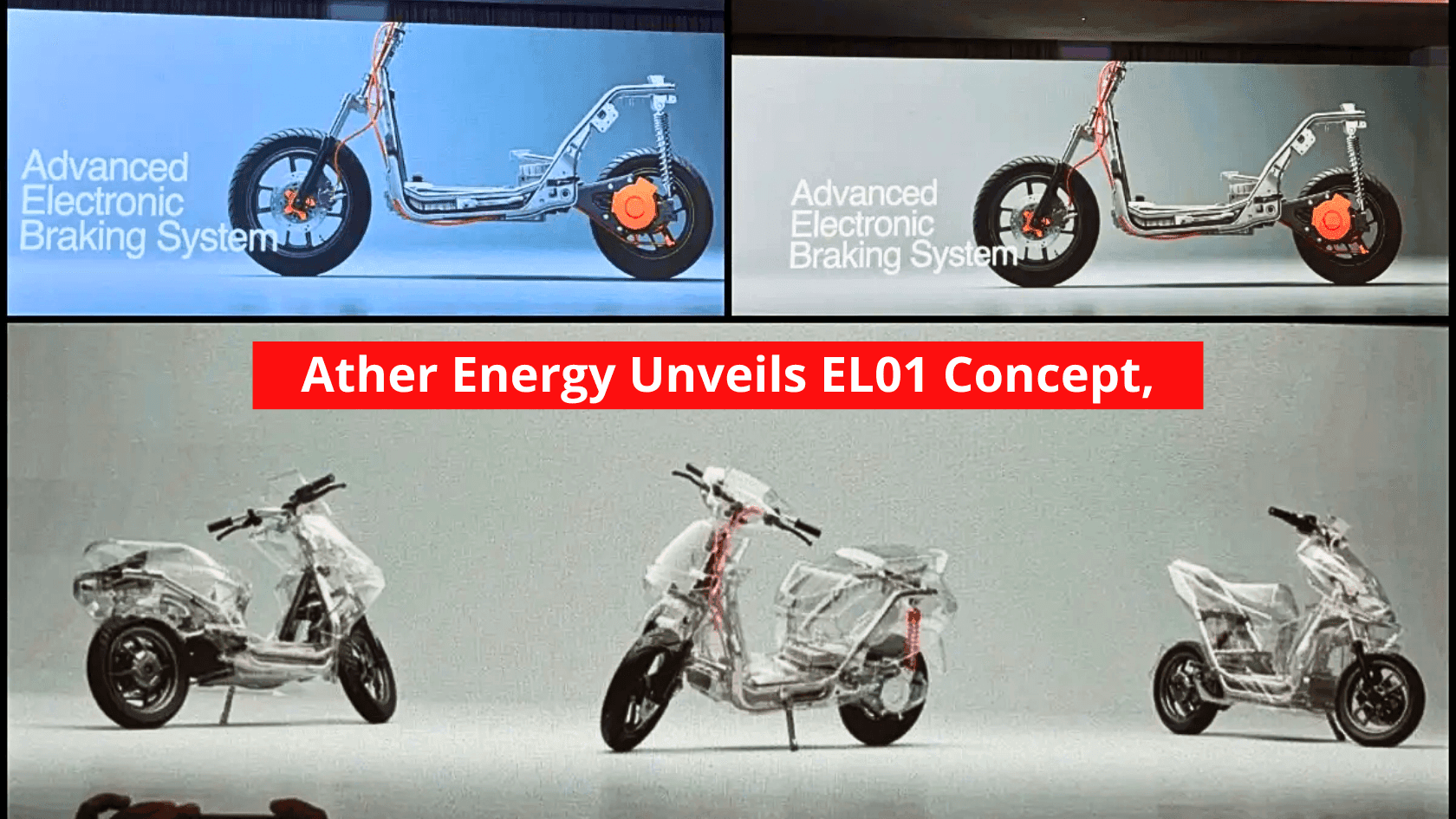 Ather Energy Showcases EL01 Concept and EL Platform