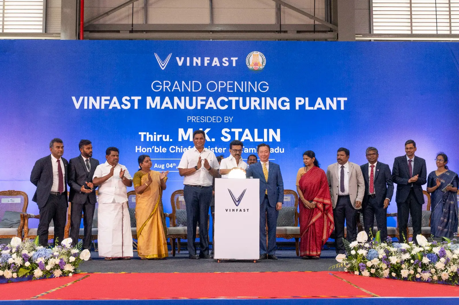 VinFast Opens First EV Plant in India: ₹16,000 Cr Facility in Tamil Nadu https://e-vehicleinfo.com/vinfast-opens-first-ev-plant-in-india/