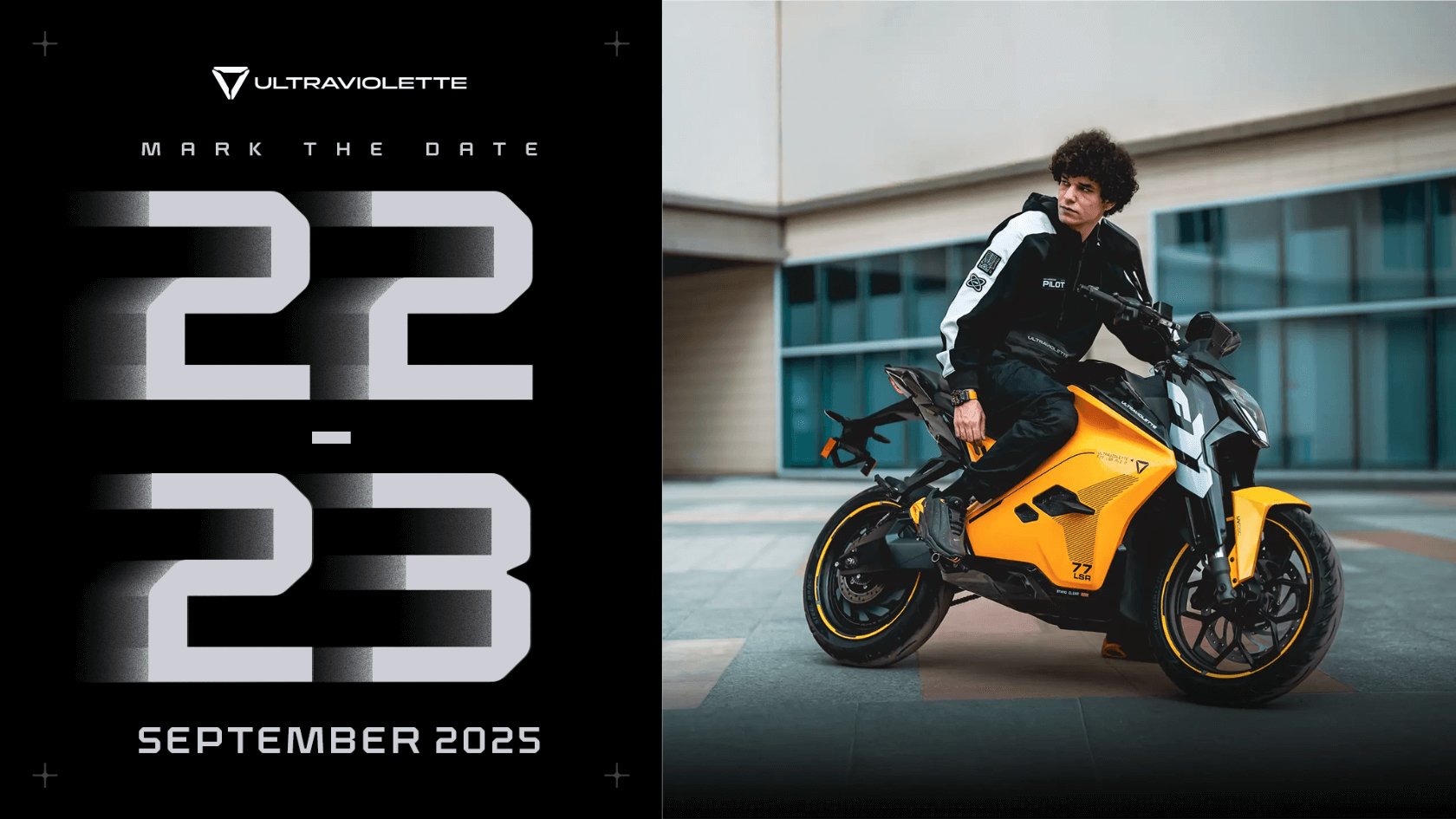 New Ultraviolette EV 1 Ultraviolette Automotive Plans Big Reveal on September 22–23, 2025 https://e-vehicleinfo.com/ultraviolette-automotive-event-september-2025/