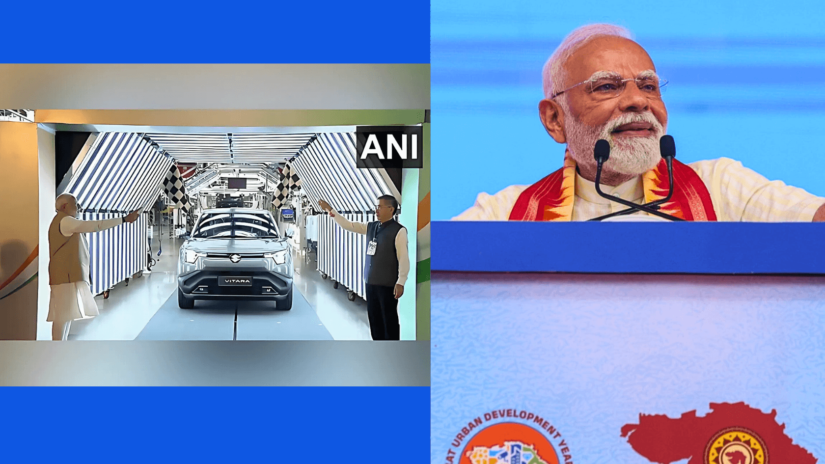 PM Modi Flags Off Suzuki’s First Global EV