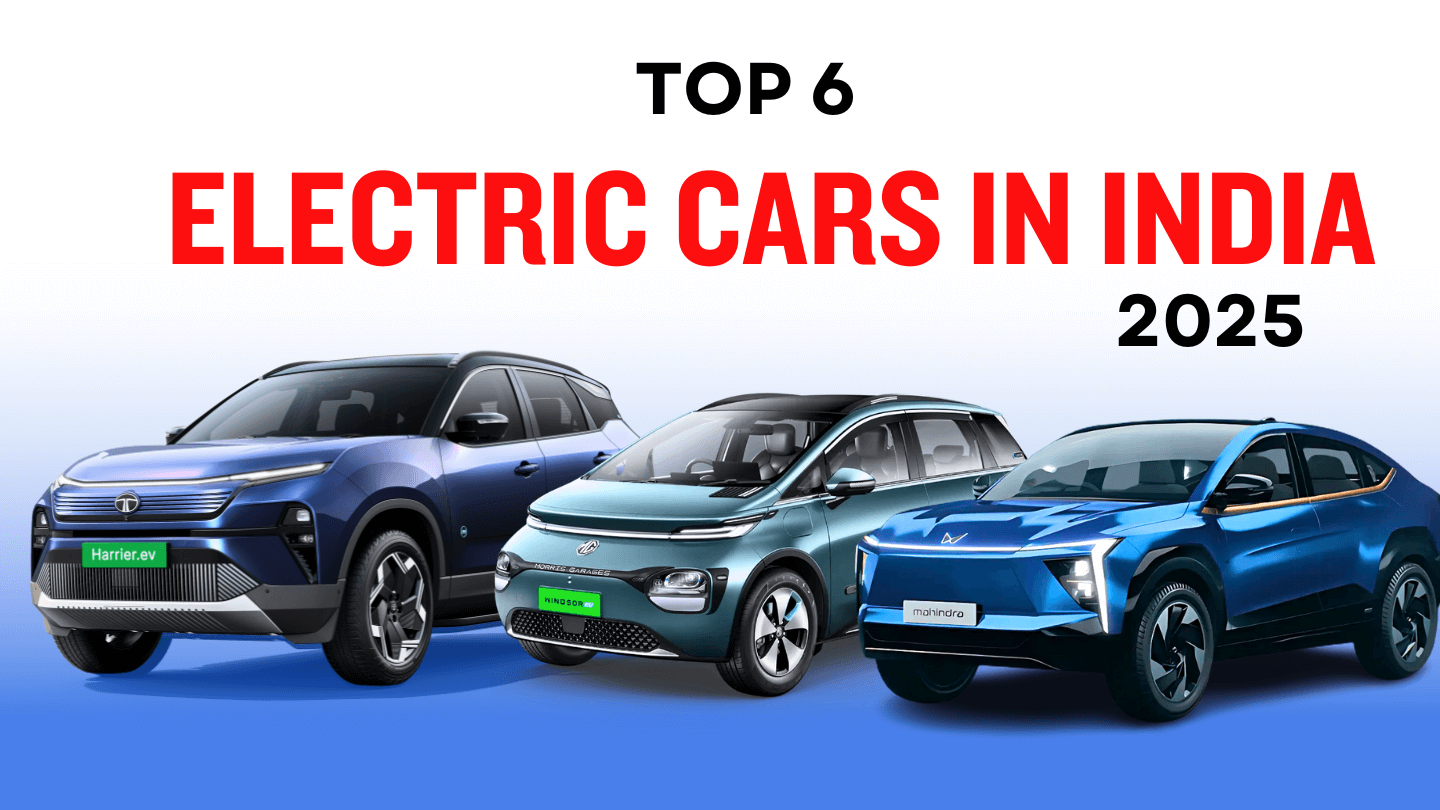 Top 6 Electric Cars in 2025