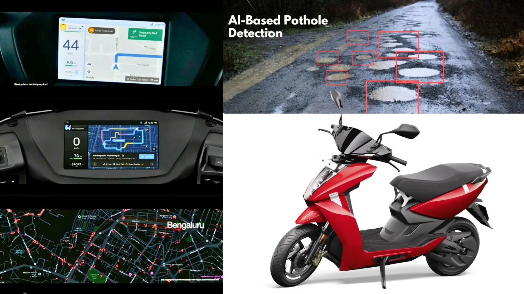 Ather Pothole Detection Features