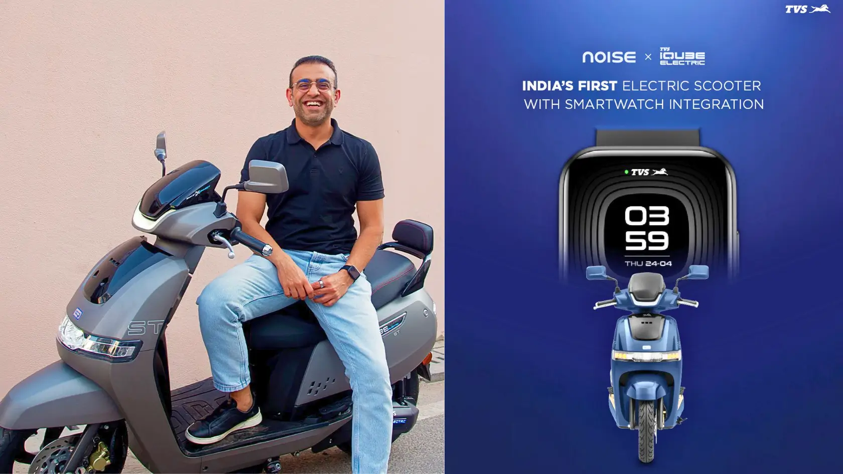 Noise and TVS Motor Introduce Smartwatch Exclusively
