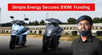 Simple Energy Secures $10M to Open 150 EV Stores and 200 Service Centers Across India