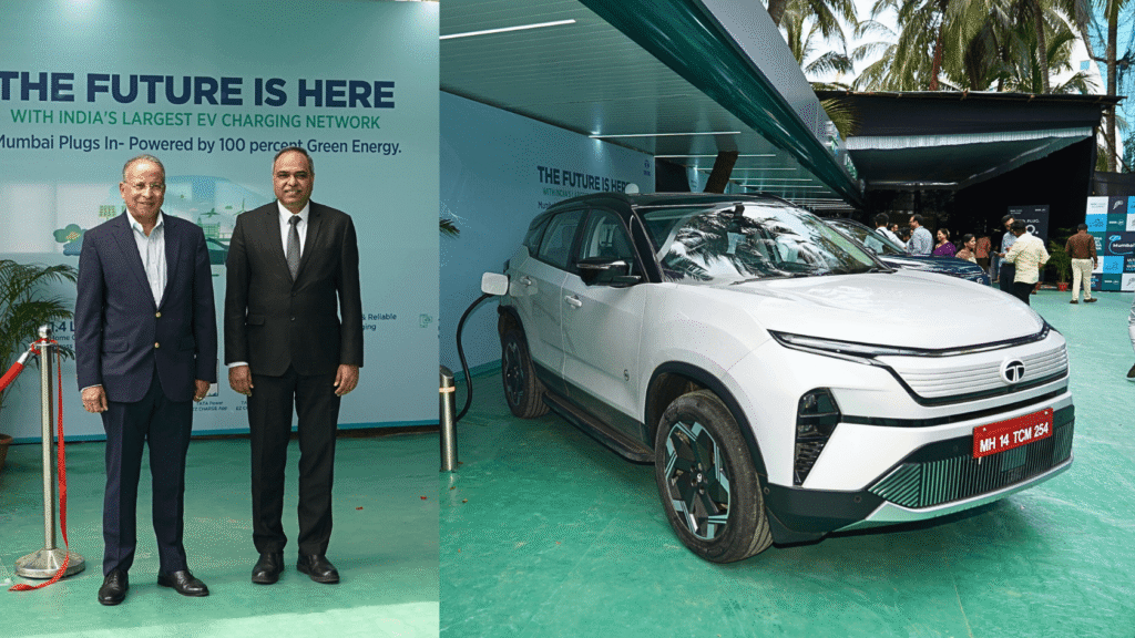 Tata EV Charging Hub Mumbai World EV Day
