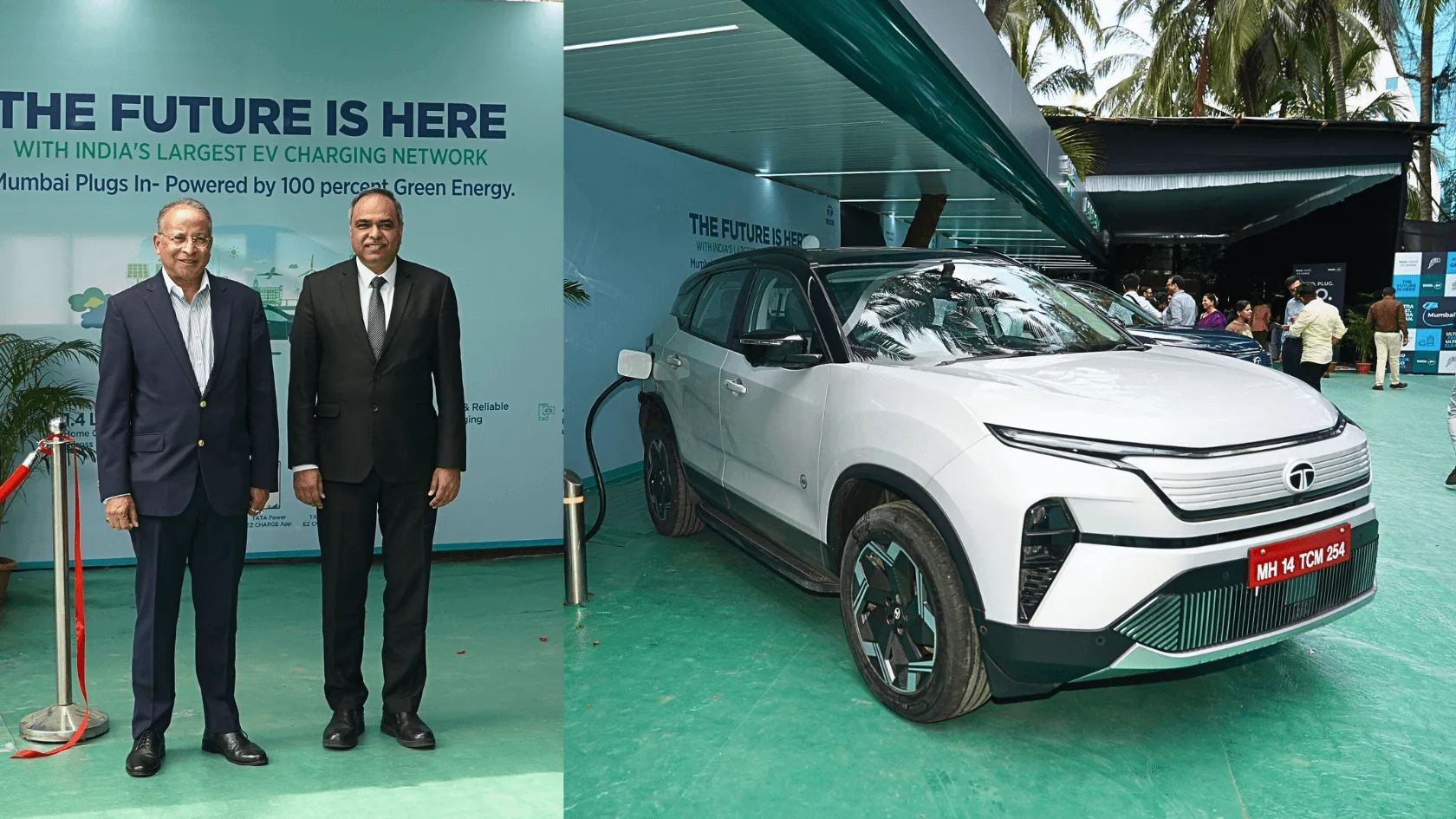 Tata EV Charging Hub Mumbai World EV Day