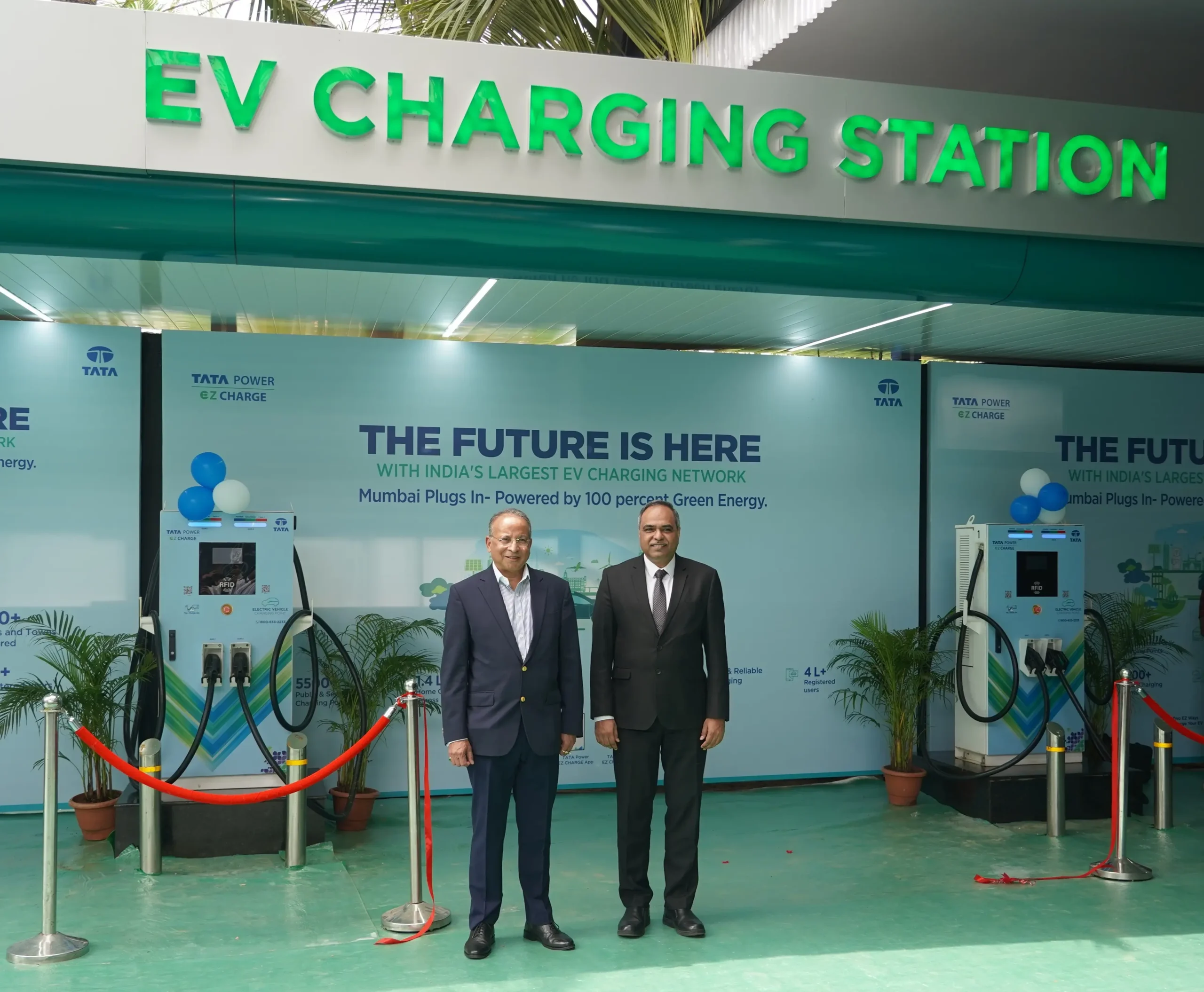 World EV Day: Tata Unveils Mumbai’s Biggest EV Charging Hub