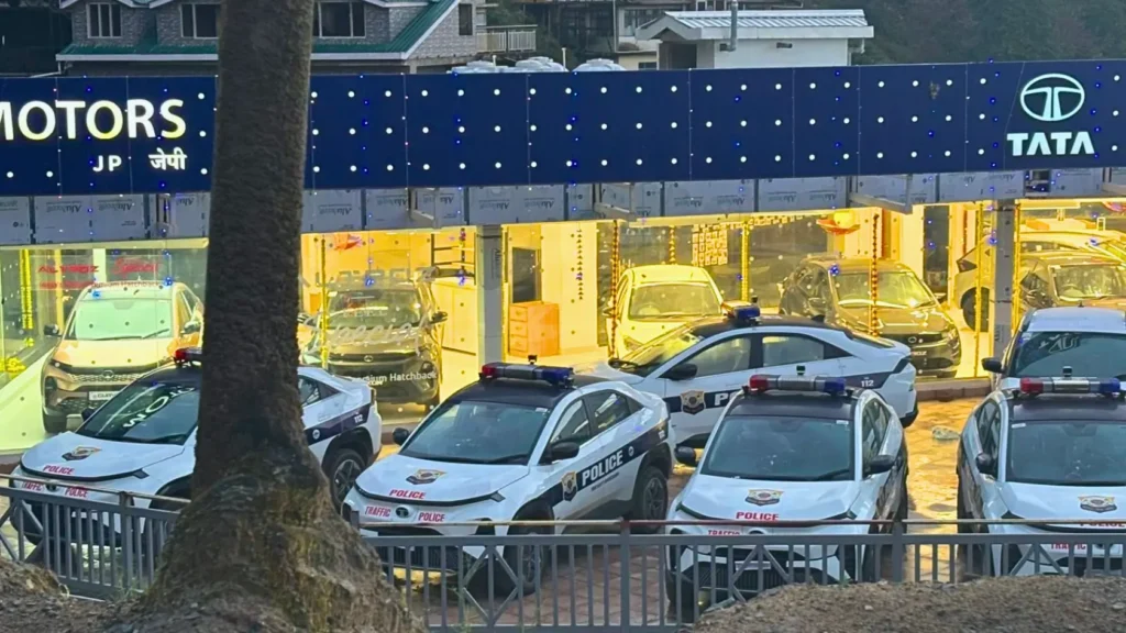 India’s First Police Force with Electric Cars — Himachal Police Gets Tata Curvv EVs