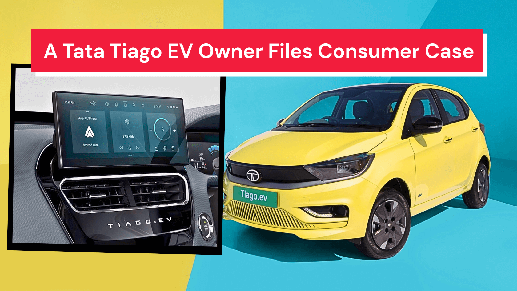 A Tata Tiago EV Owner Files Consumer Case Over Infotainment Warranty Issue
