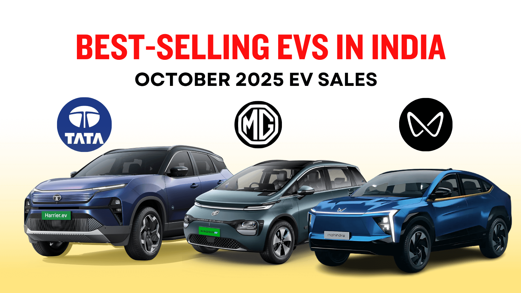 Top 10 Electric Car Companies in October 2025 – Best-Selling EVs