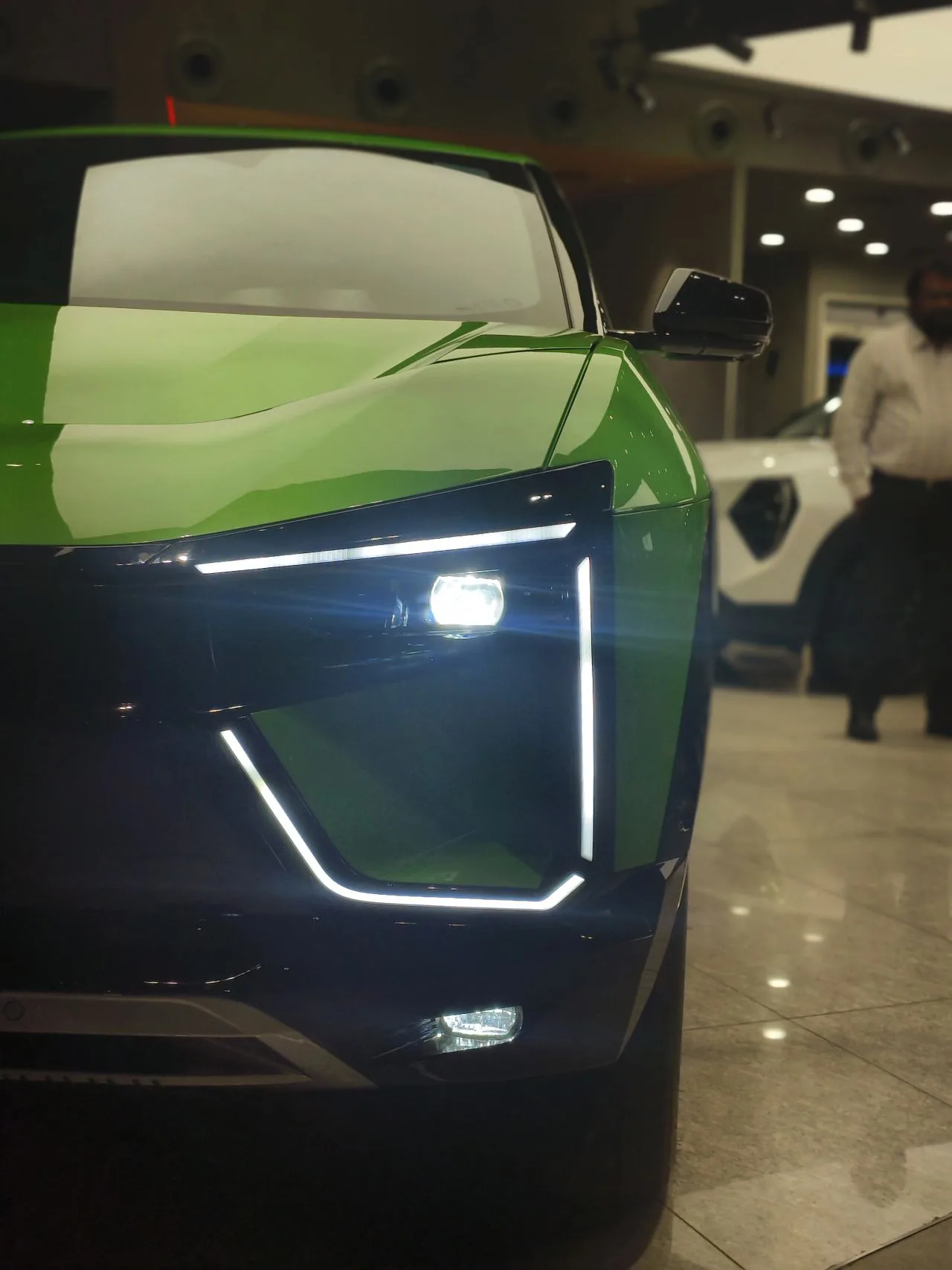 Mahindra BE 6 Owner Repaints SUV in Green