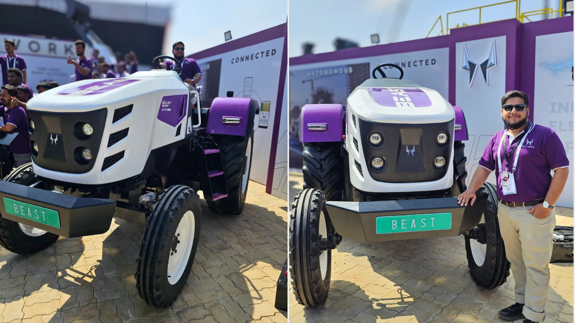 India’s Most Powerful Electric Tractor — The BEAST 9696 E at EXCON 2025