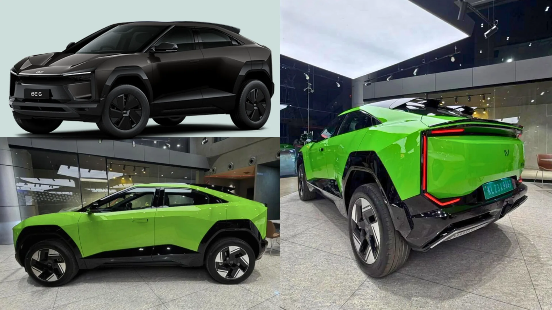 Mahindra BE 6 Owner Repaints SUV in Green