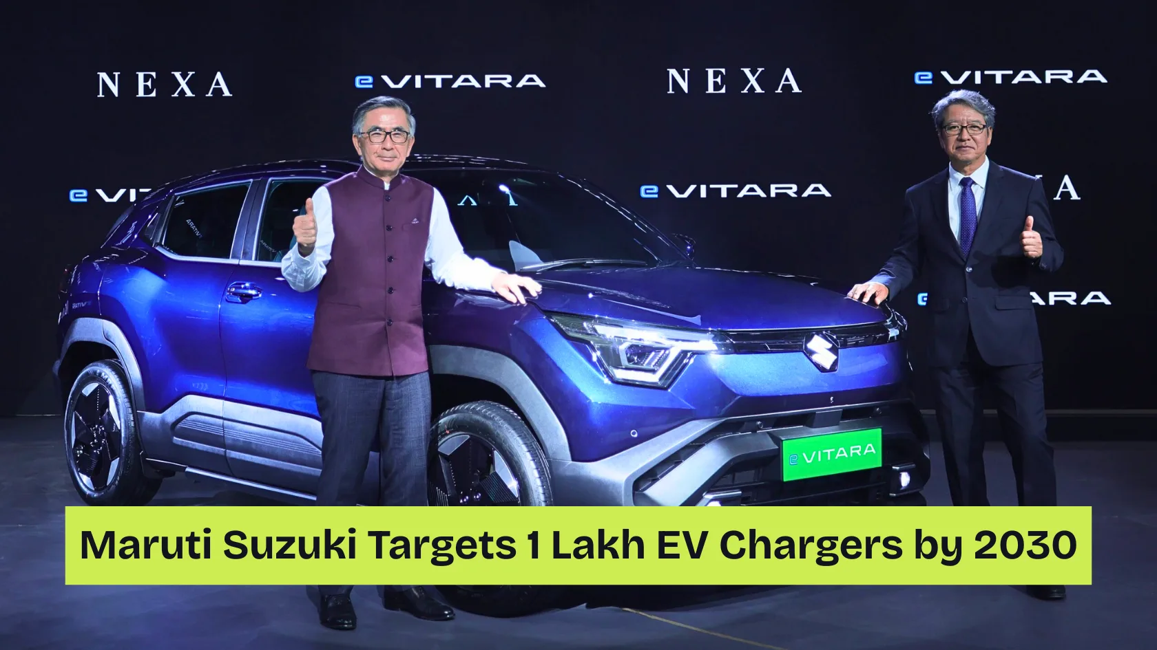 Maruti Suzuki Plans 100,000 EV Charging Points Across India by 2030