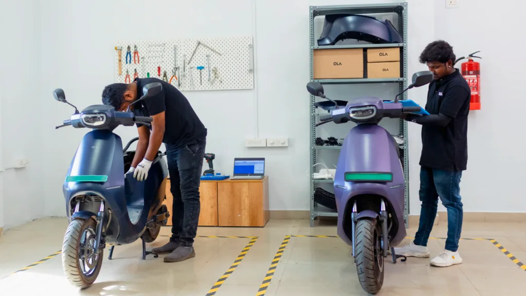 Ola Electric Hyperservice Centres Offer Same-Day Service at No Extra Cost