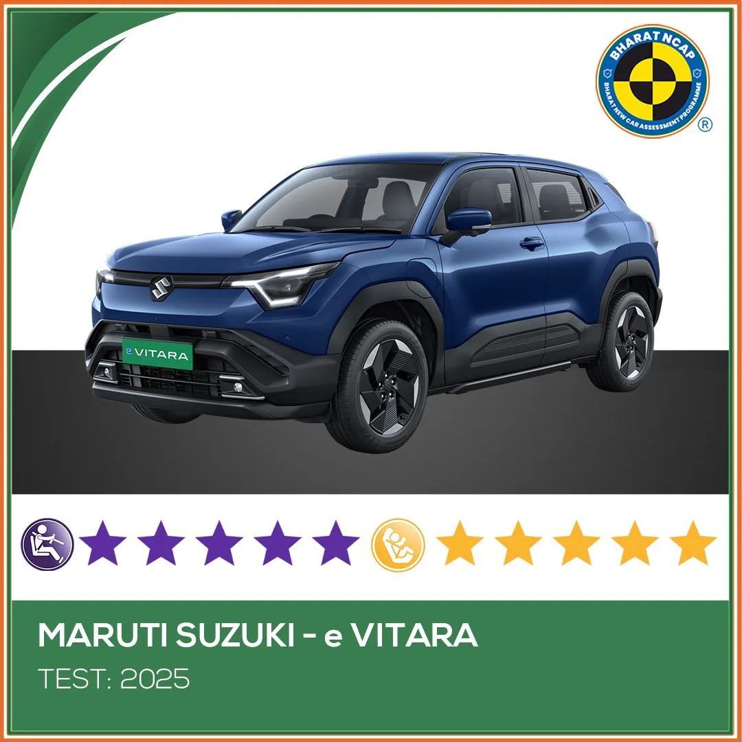 suzuki e vitara bharat ncap safety ratings