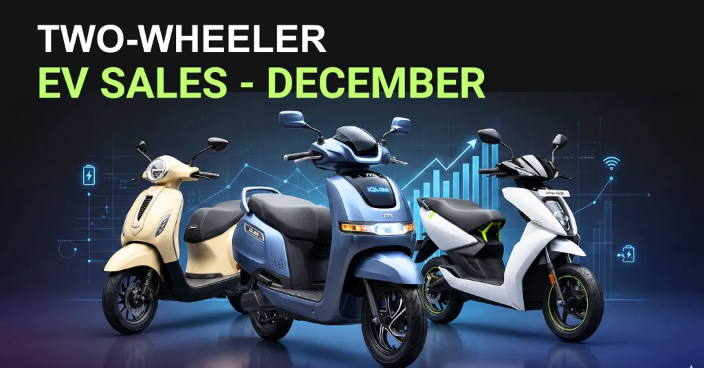 Electric Scooter Sales – December 2025: Brand-wise, Market Share & Trends