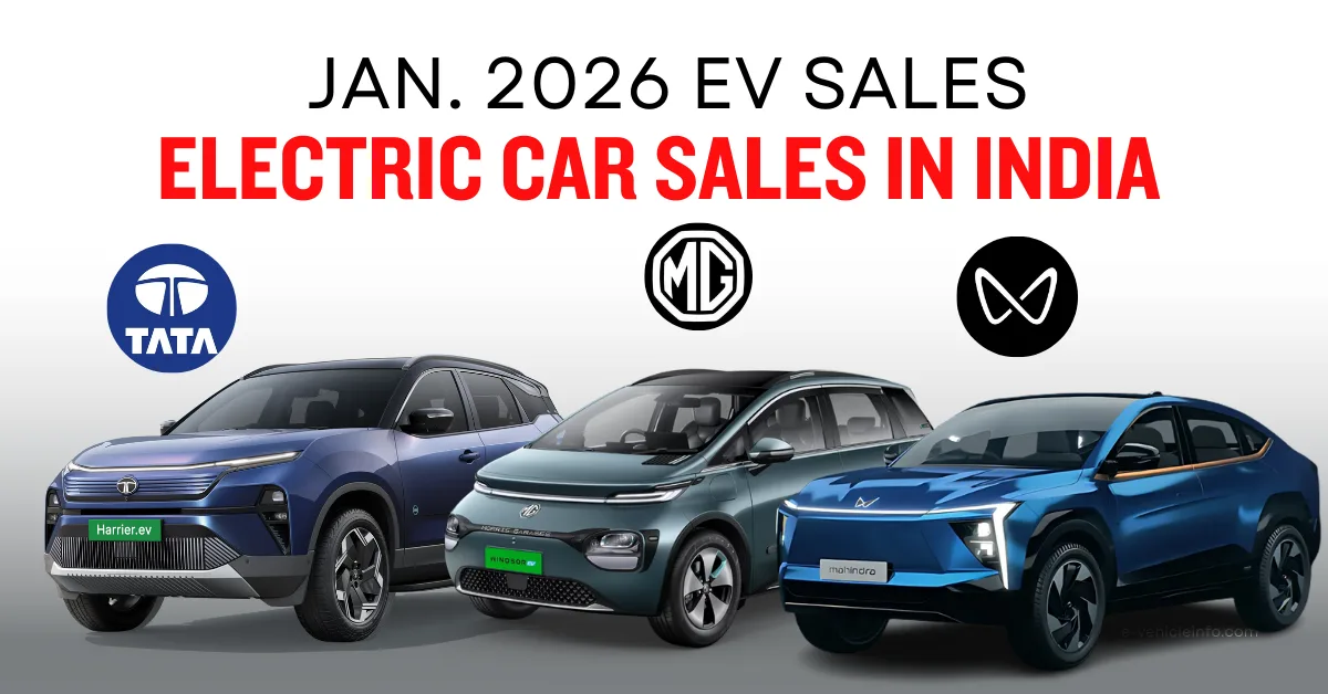 Electric Car Sales January 2026