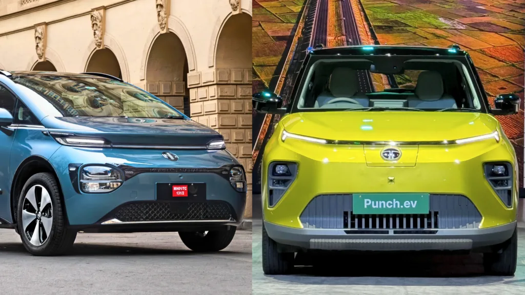 Tata Punch EV vs MG Windsor EV