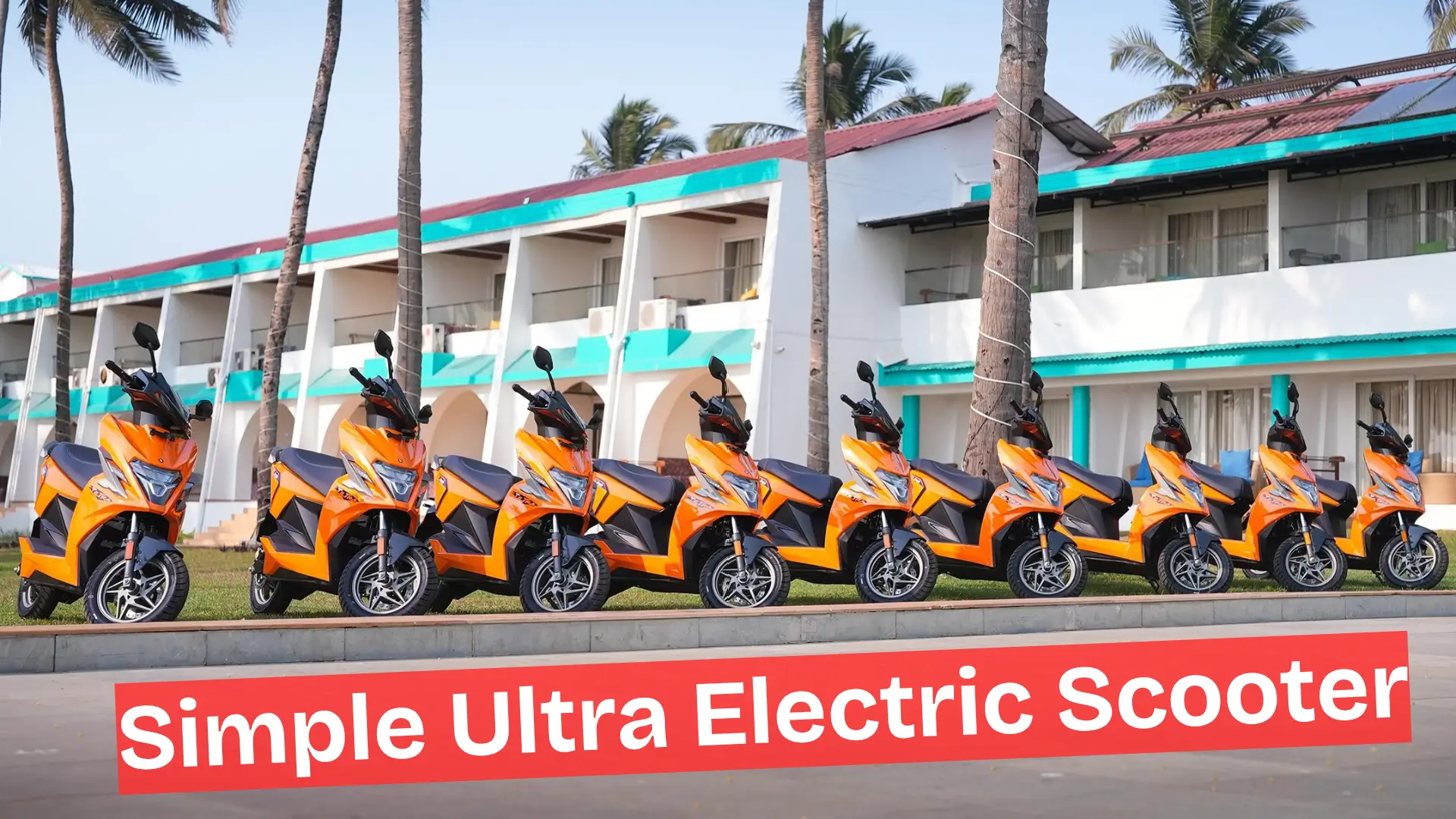 Simple Ultra – India’s First 400km Range EV Scooter Launched